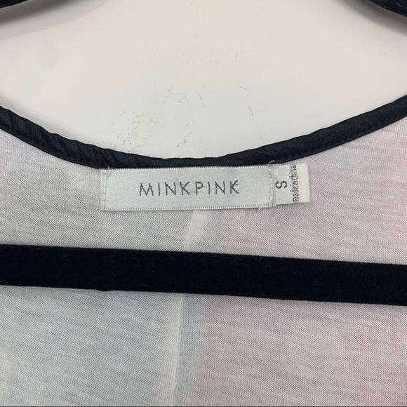 Minkpink Watercolor Print Swing Mini Dress Size Small - Picture 2 of 8